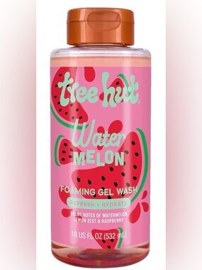 Tree Hut Watermelon Foaming Gel Wash - Pink